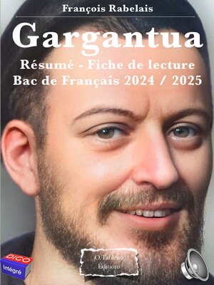 cover image of Francois Rabelais--Gargantua--Résumé--Bac de Français 2024--2025